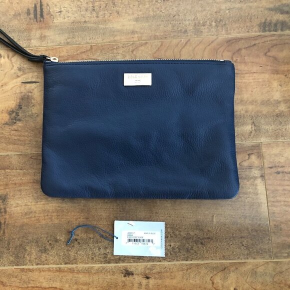 **NWT** COLE HAAN Kiera Medium Leather Pouch - Picture 2 of 7